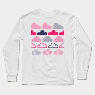 Clouds pattern Long Sleeve T-Shirt